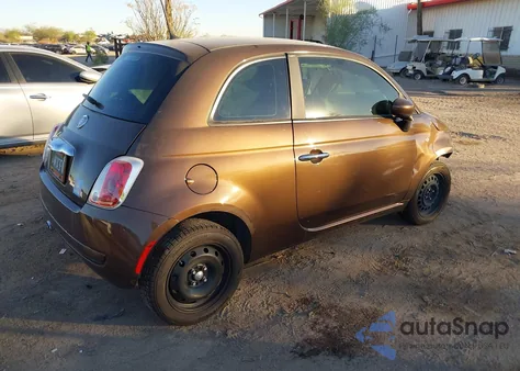 2013 Fiat 500 Pop z USA, uszkodzony, nr VIN 3C3CFFAR6DT555009